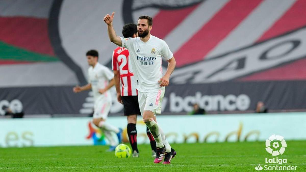 Nacho marcó el gol de la victoria ante el Athletic