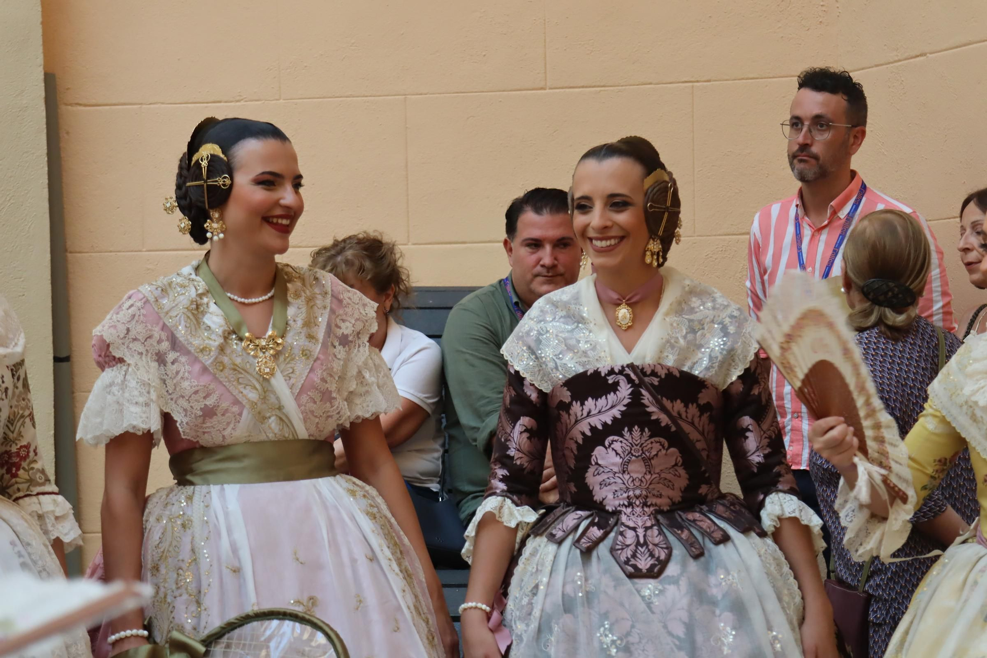 Las candidatas a Fallera Mayor de València 2026 se estrenan en la Batalla de Flores