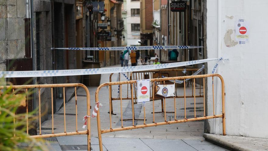 Ordenan el derribo parcial del edificio en ruinas de la calleja Los Cuernos