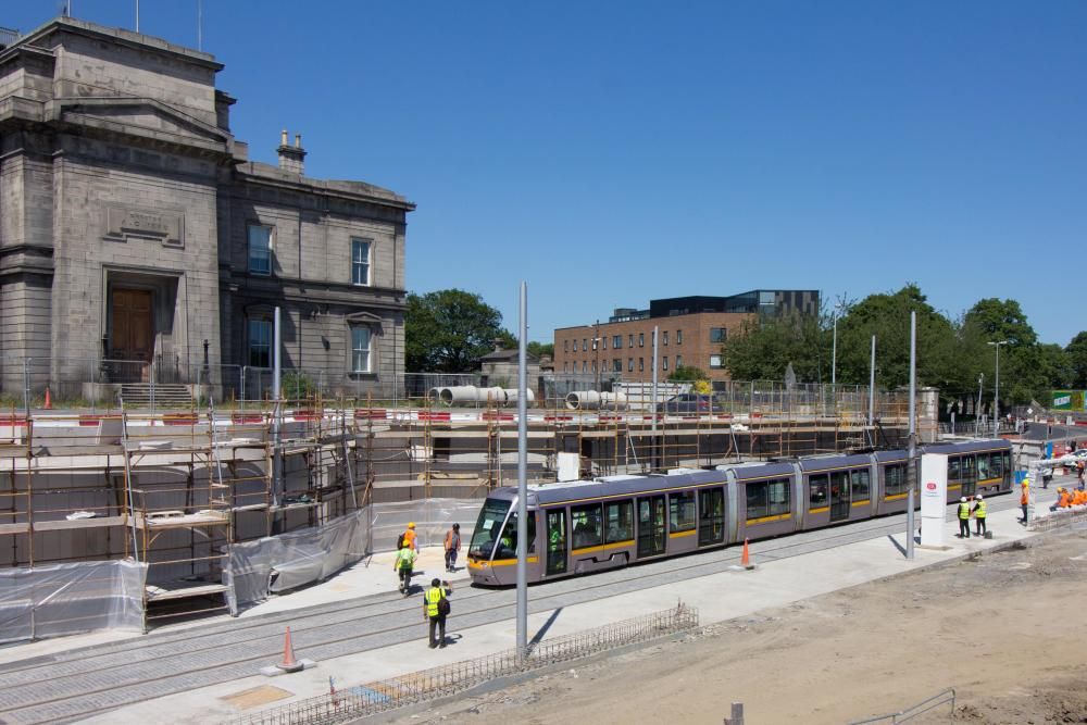 Ecisa lleva el tranvía al centro de Dublín