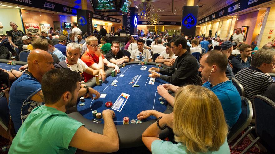 La Poker Room de Casino Marbella durante la celebración del Festival de PokerStars en 2016.