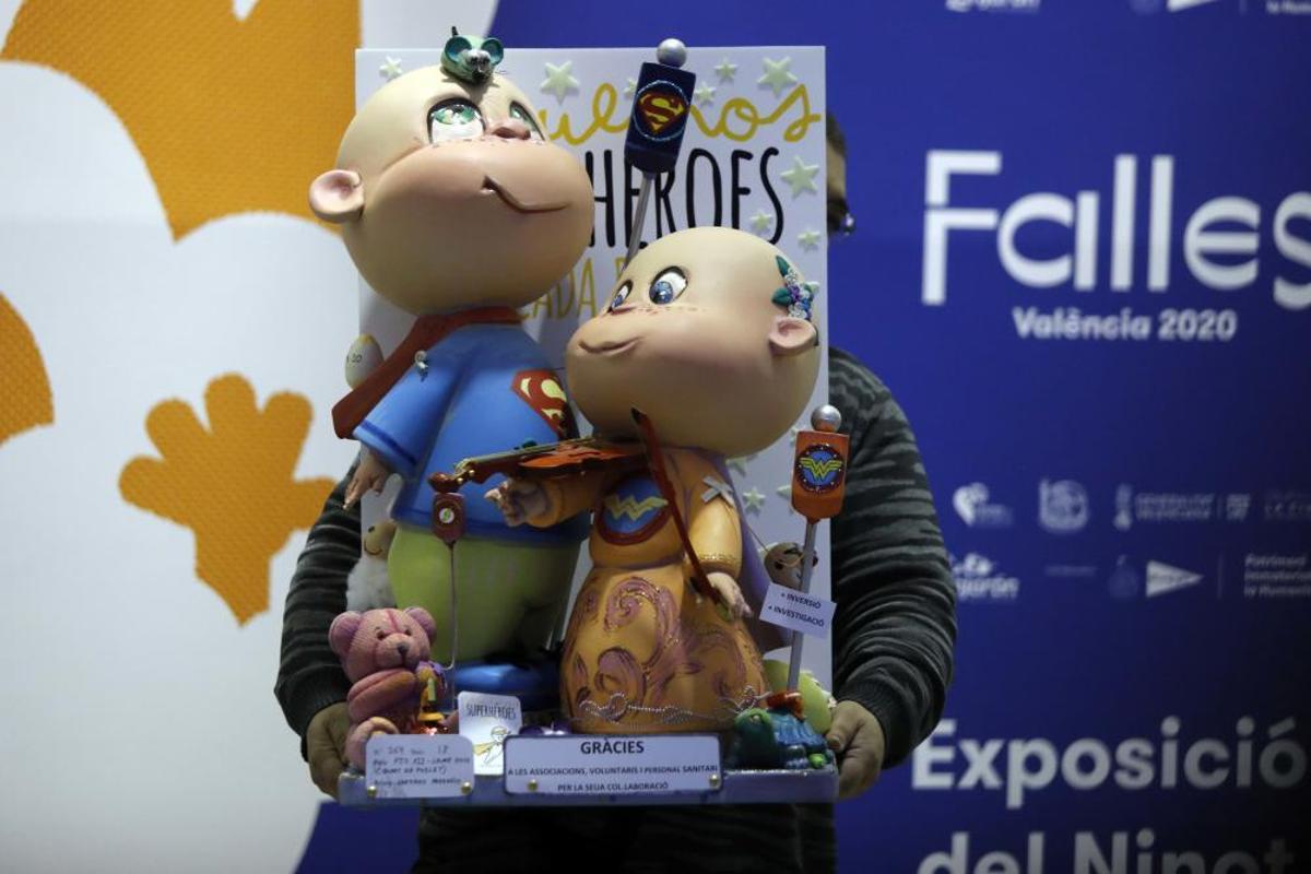 Primera jornada de entrega de ninots de las Fallas 2020