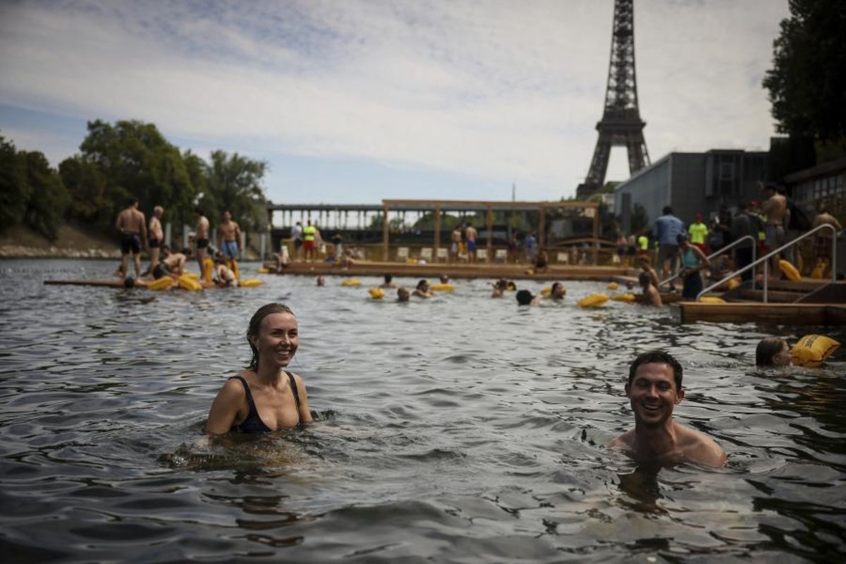París vuelve a nadar en el Sena después de más de un siglo