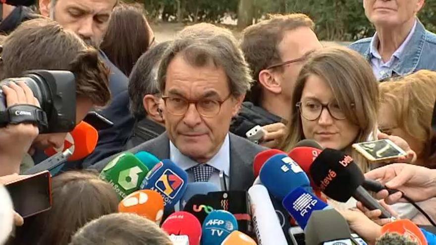 Artur Mas: &quot;Esto no debería estar ocurriendo&quot;