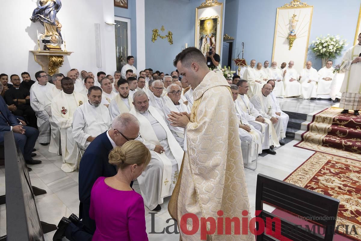Así se ha vivido la ordenación sacerdotal de Miguel Tovar Fernández en la pedanía molinense de Torrealta