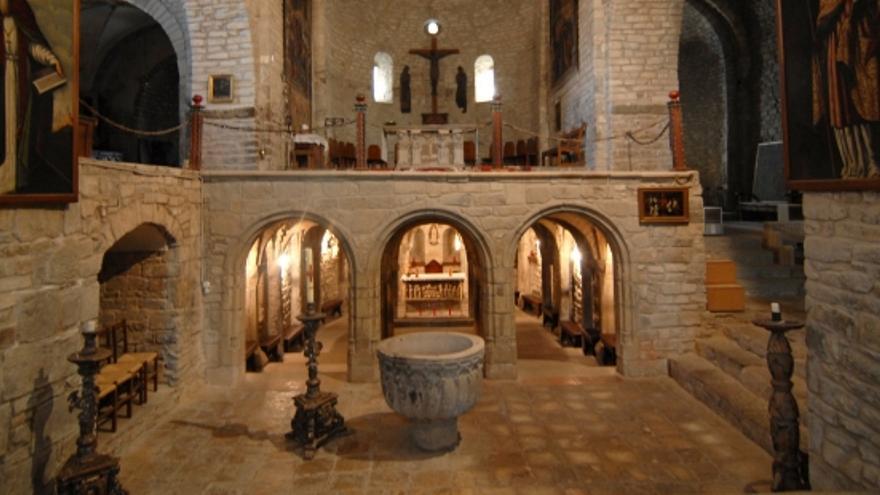 La catedral de Roda de Isábena cierra sus puertas para las obras de conservación del coro