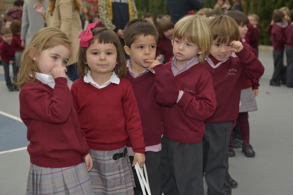 Procesión de los alumnos de Capuchinos