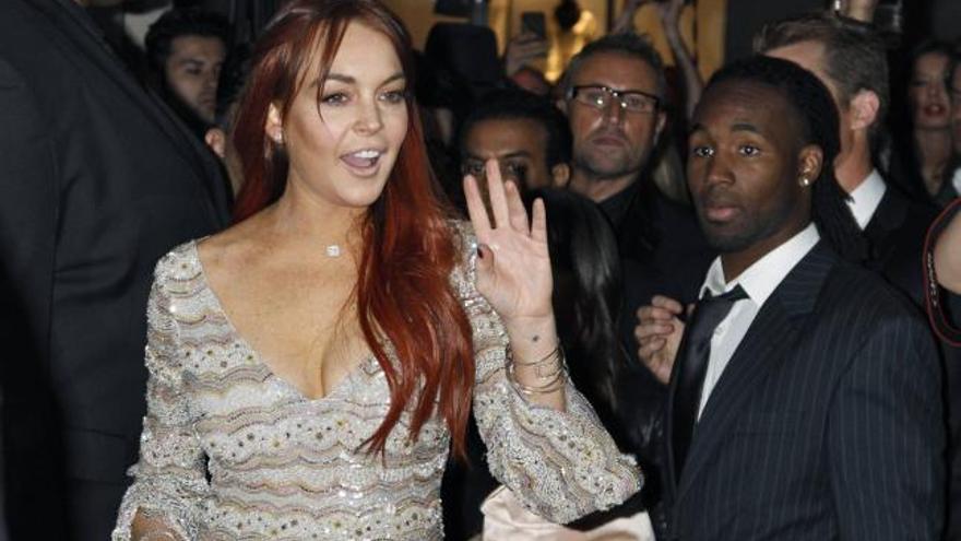 Lindsay Lohan votará a Romney