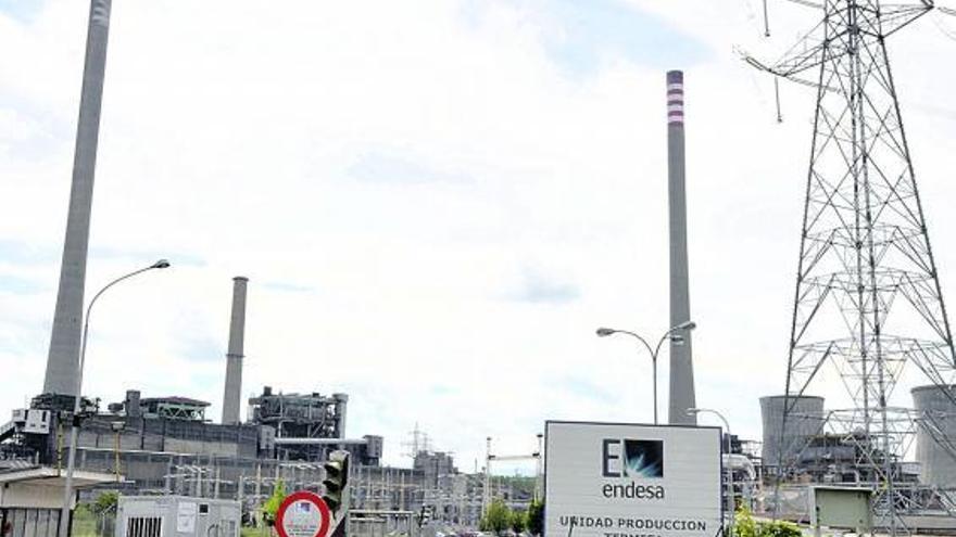 La central térmica de Compostilla, en León, propiedad de Endesa.