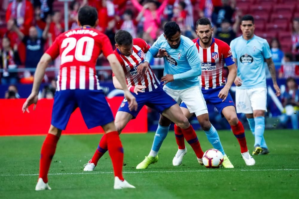 Las mejores imágenes del Atleti - Celta. // EFE | Reuters