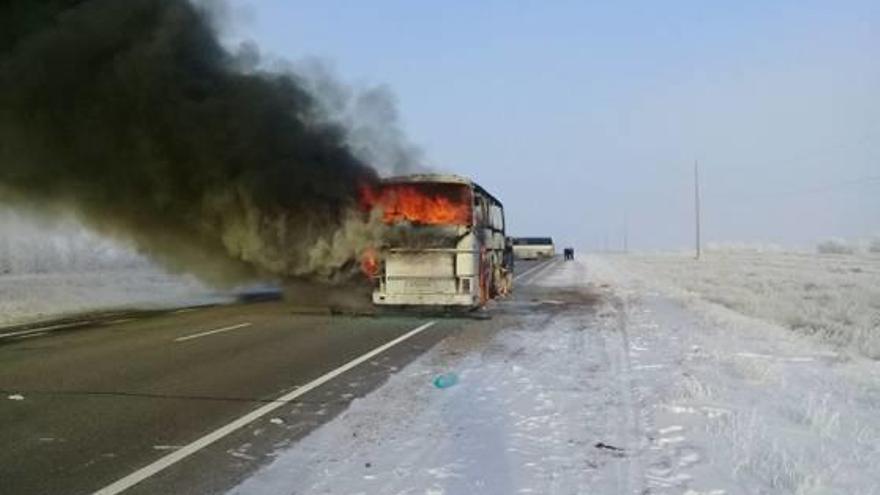 Kazakhstan Moren almenys 52 ciutadans uzbeks en un accident d&#039;autobús