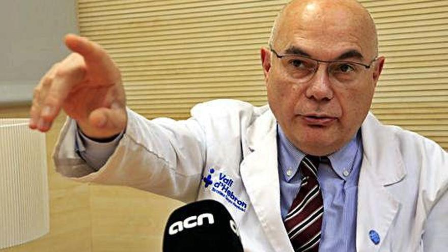 Josep Tabernero, cap del Servei d&#039;Oncologia Mèdica de l&#039;Hospital Vall d&#039;Hebron de Barcelona