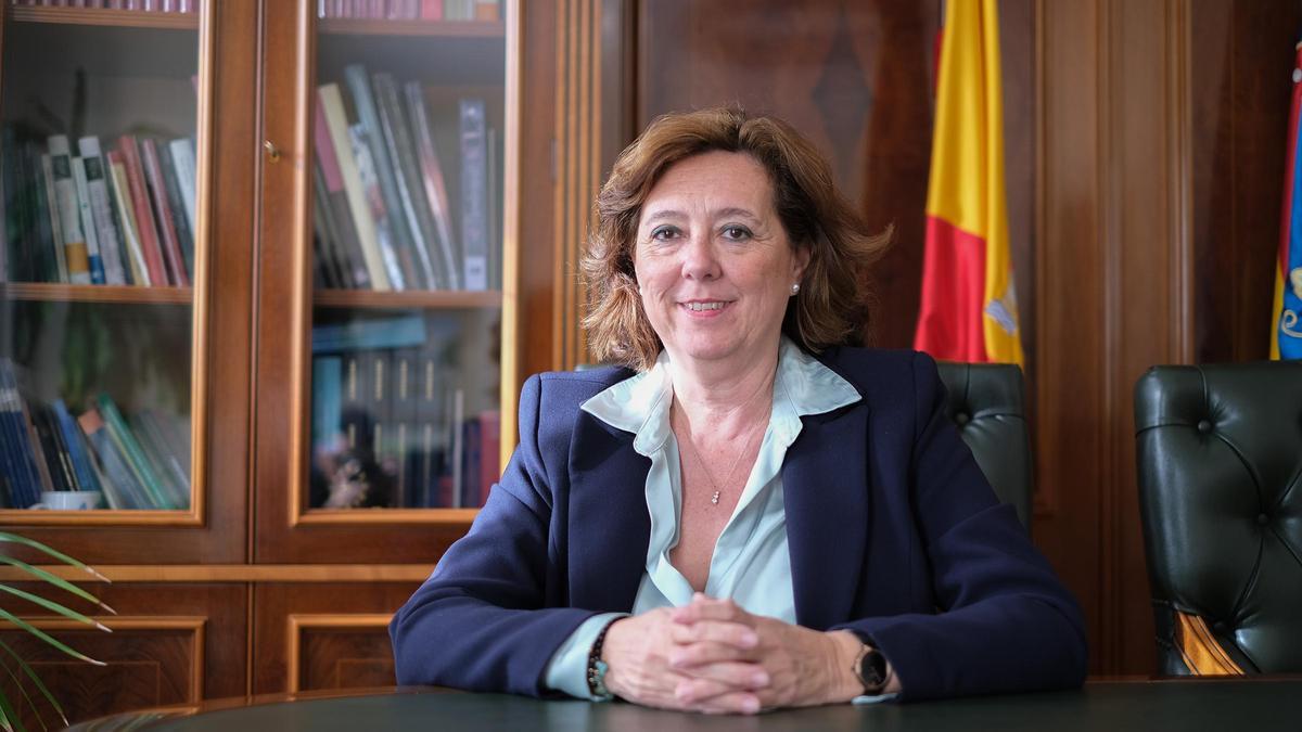 María Gómez, alcaldesa de Almoradí, coordinadora del PP comarcal y diputada autonómica