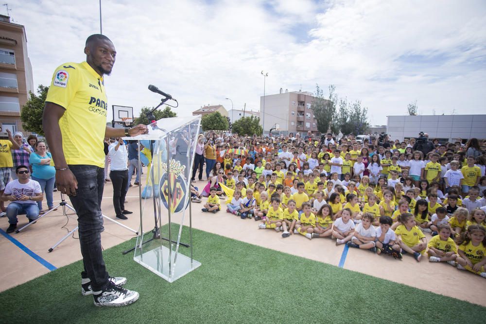 Presentación de Toko Ekambi en el Villarreal CF