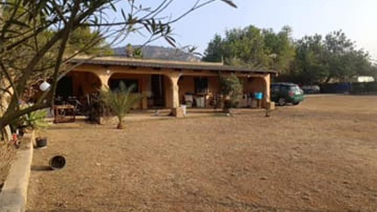 Vivienda por la que la querellante firmó un contrato de alquiler con opción de compra en Llucmajor.