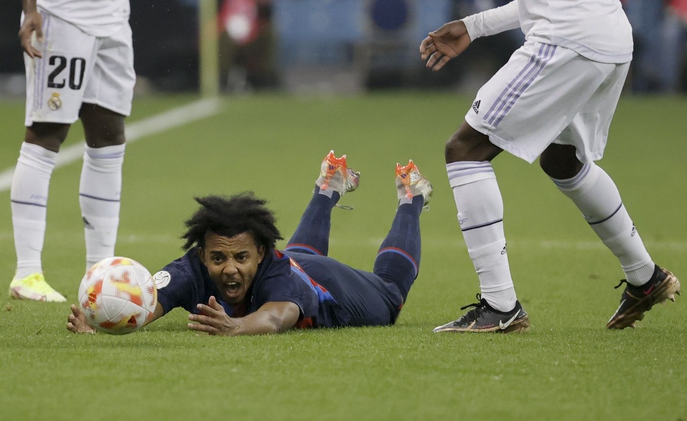 Les millors imatges de la final de la supercopa entre el Madrid i el Barça