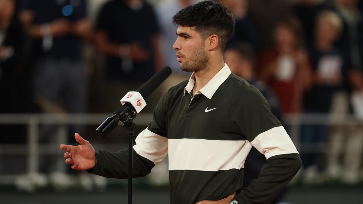 Alcaraz tras su victoria ante Paul