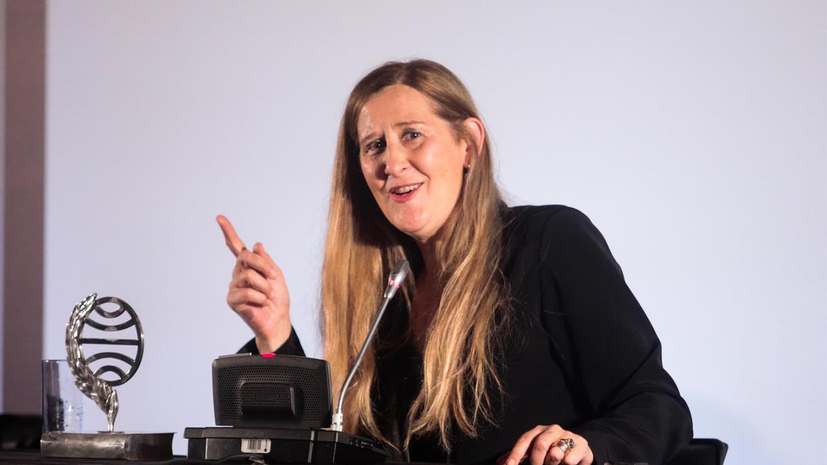 La escritora aragonesa Luz Gabás.