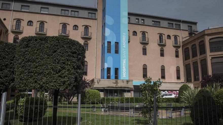 Imatge de l&#039;exterior de l&#039;Hospital de Sant Andreu, de Manresa