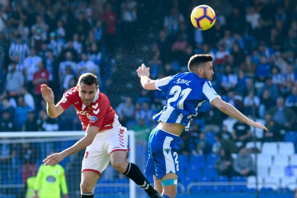 El Dépor no pasa del empate ante el Nàstic