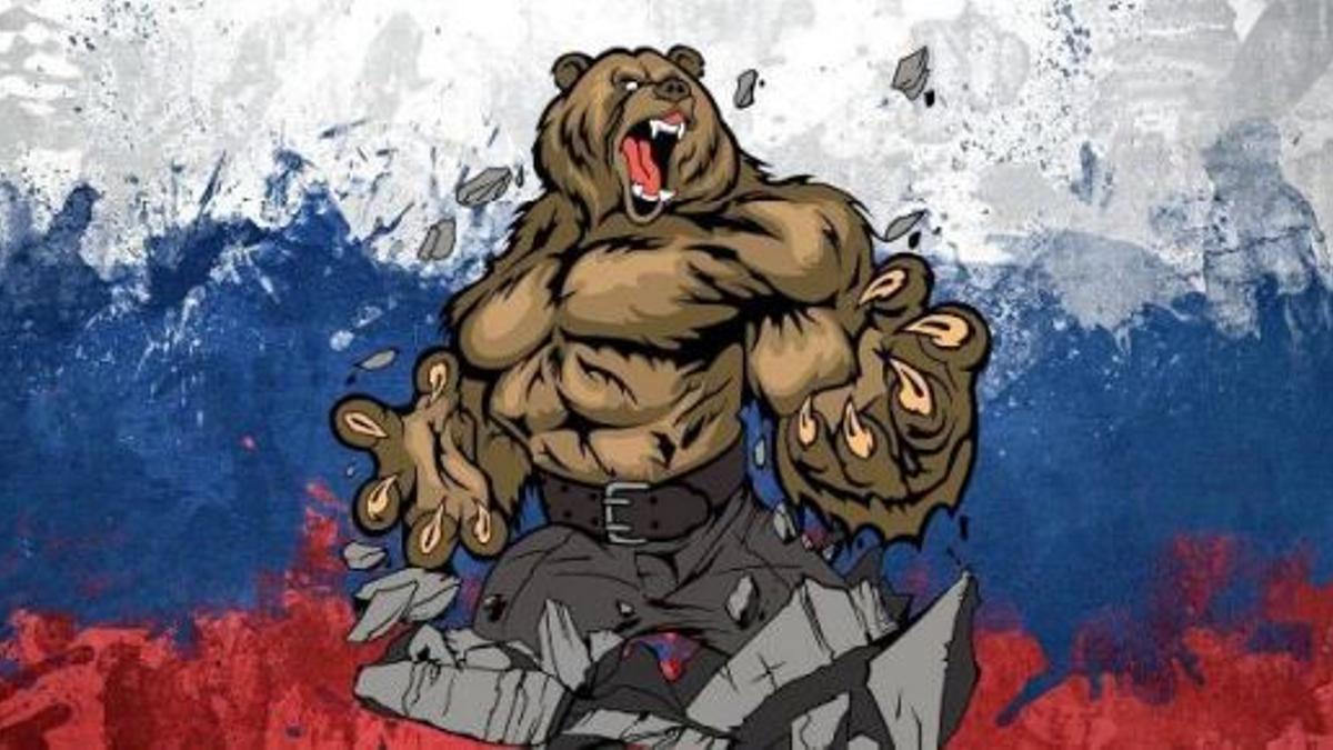 El emblema de este grupo de ciberdelincuentes es un oso ante la bandera de Rusia