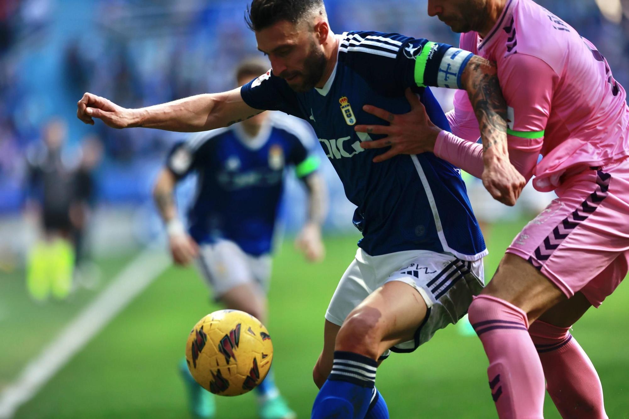 Así fue el partido entre el Real Oviedo y el Eldense