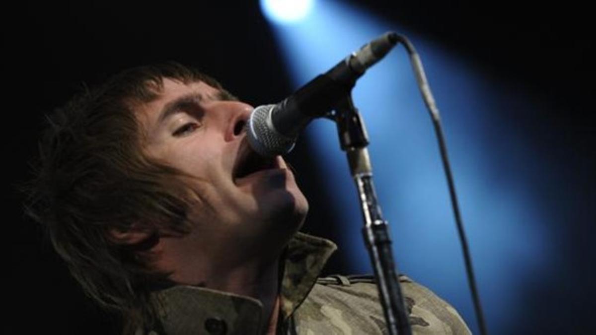 Liam Gallagher, durante un actuación en Zúrich, en octubre del 2011.