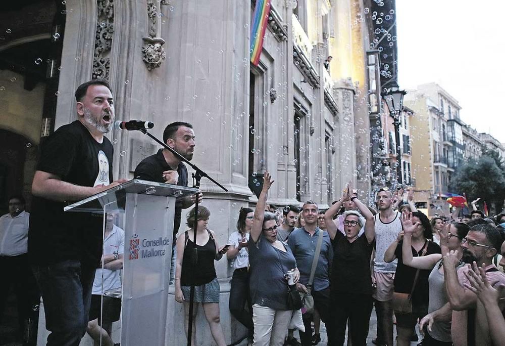 Marcha del día del Orgullo LGTBI en Palma