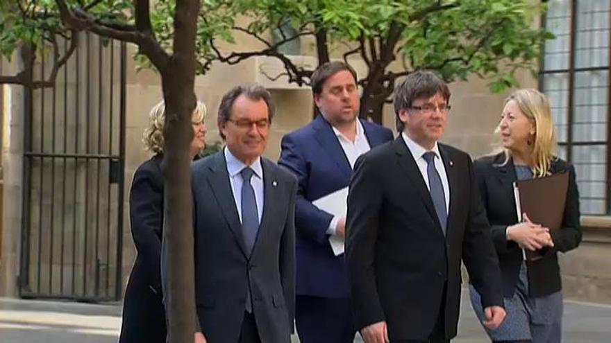 Artur Mas y sus ex consejeras recurren la sentencia del 9N