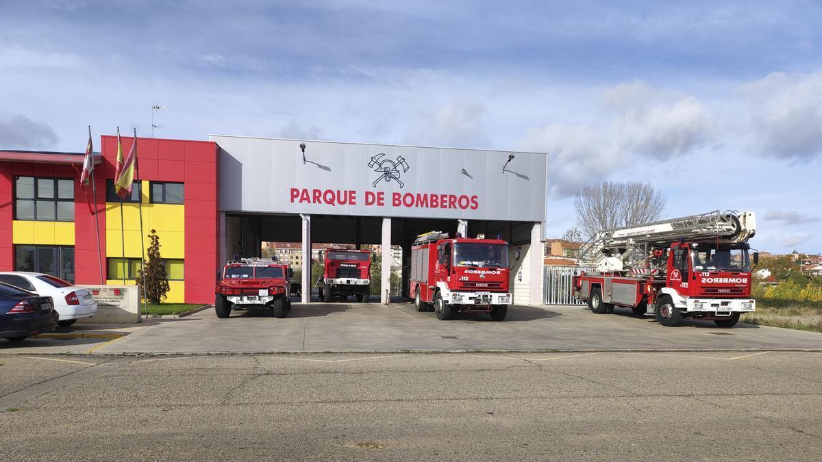 Parque de bomberos de Benavente, en una imagen de archivo.