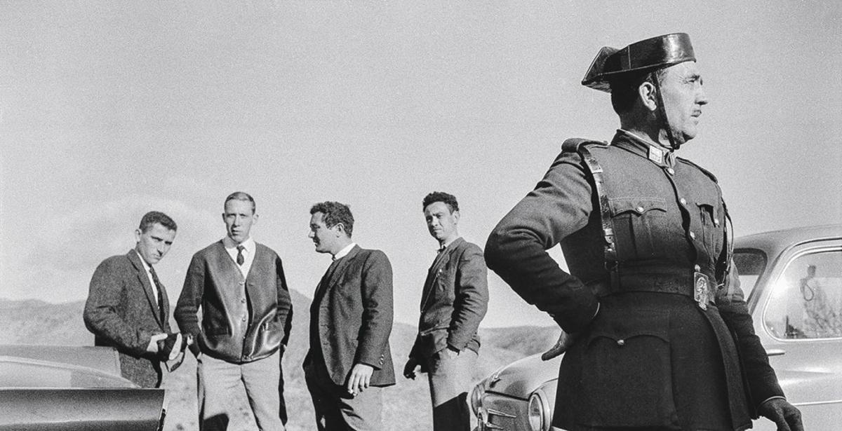Un guardia civil de los 60 en Málaga