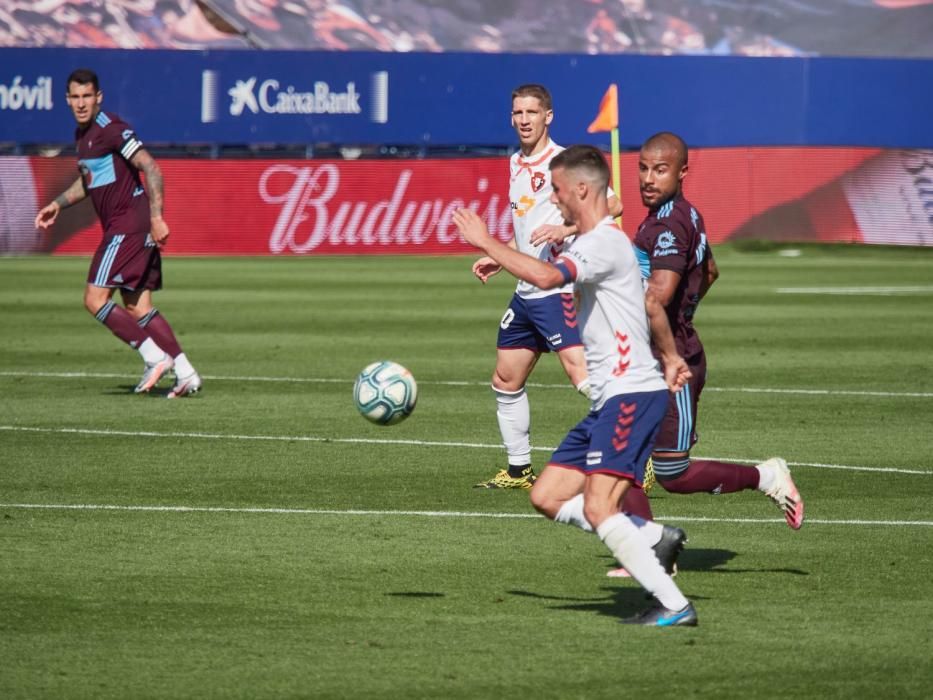 Las mejores imágenes del Osasuna - Celta. // Eduardo Sanz Nieto (LOF) | Villar López (EFE)