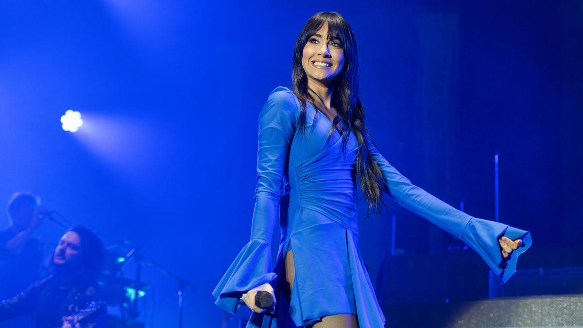 Aitana cautiva en el Sant Jordi