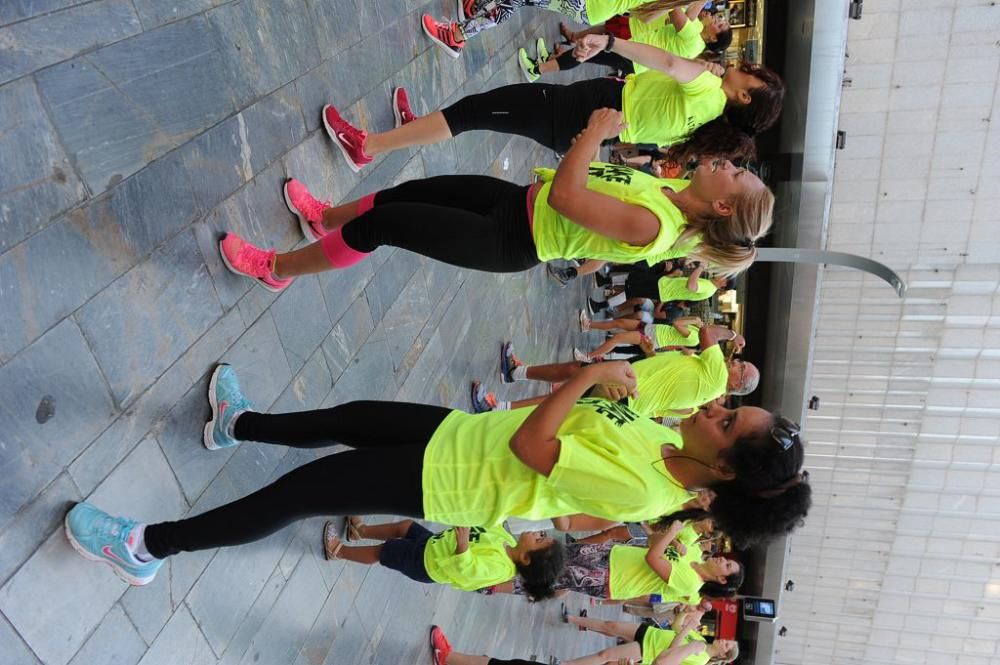 Zumba en la Avenida Libertad