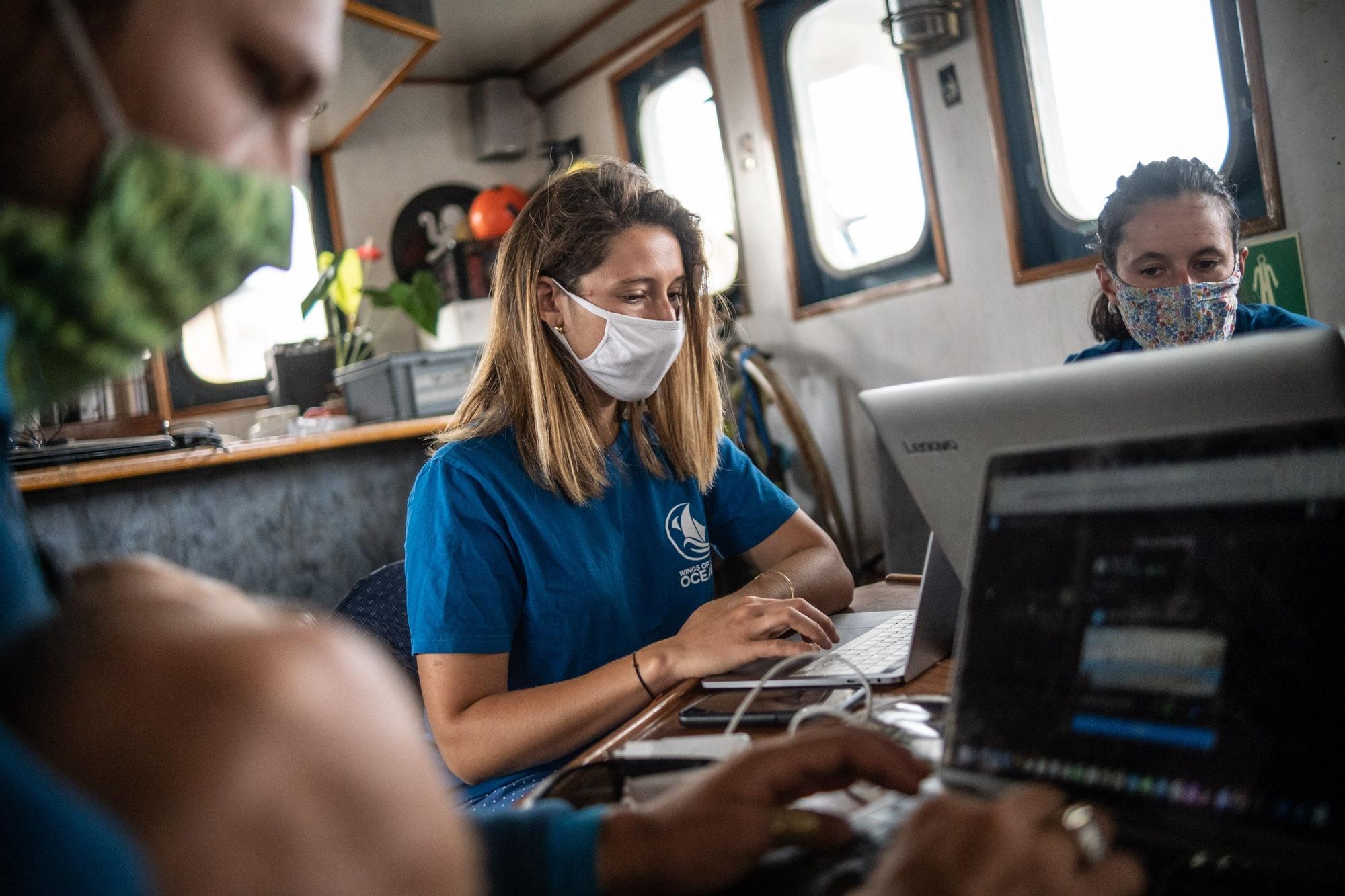 Visita a Tenerife del velero de la ONG medioambiental ‘Wings of the Ocean’