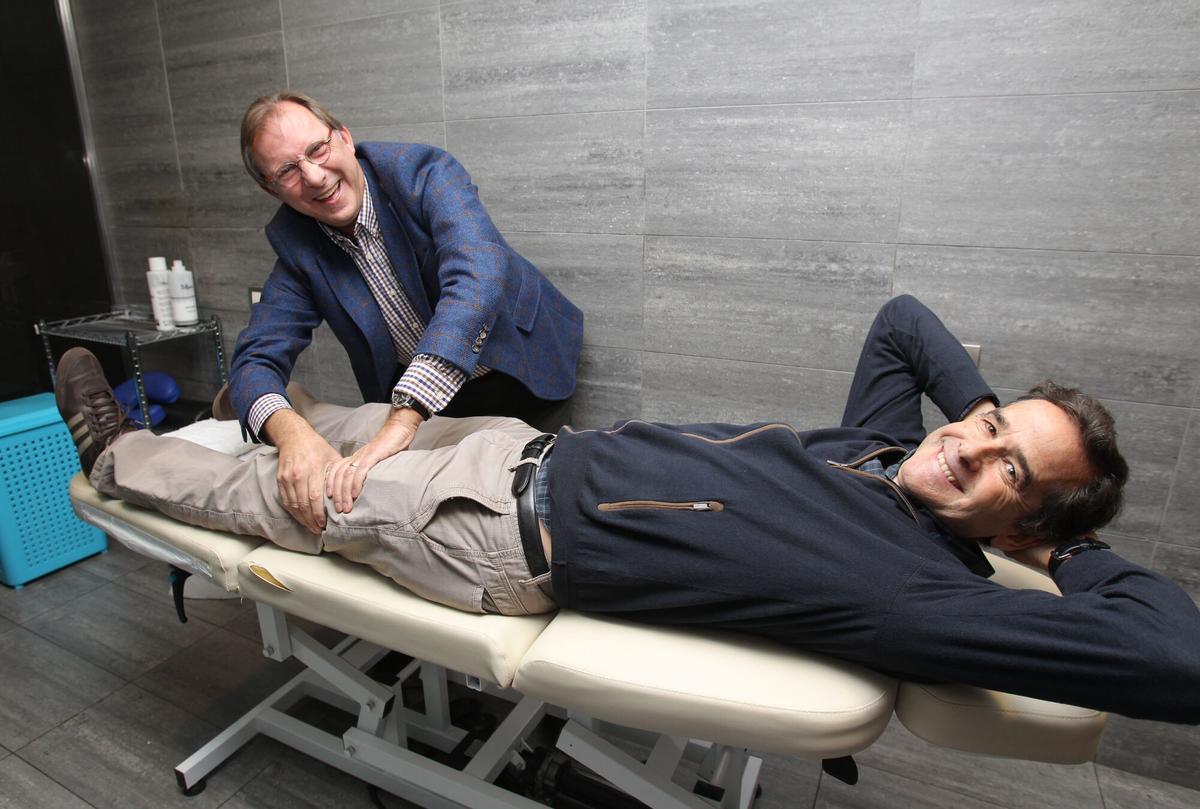 Con Nacho Solozábal pasó muchas horas juntos en viajes y partidos, y ha quedado una profunda amistad