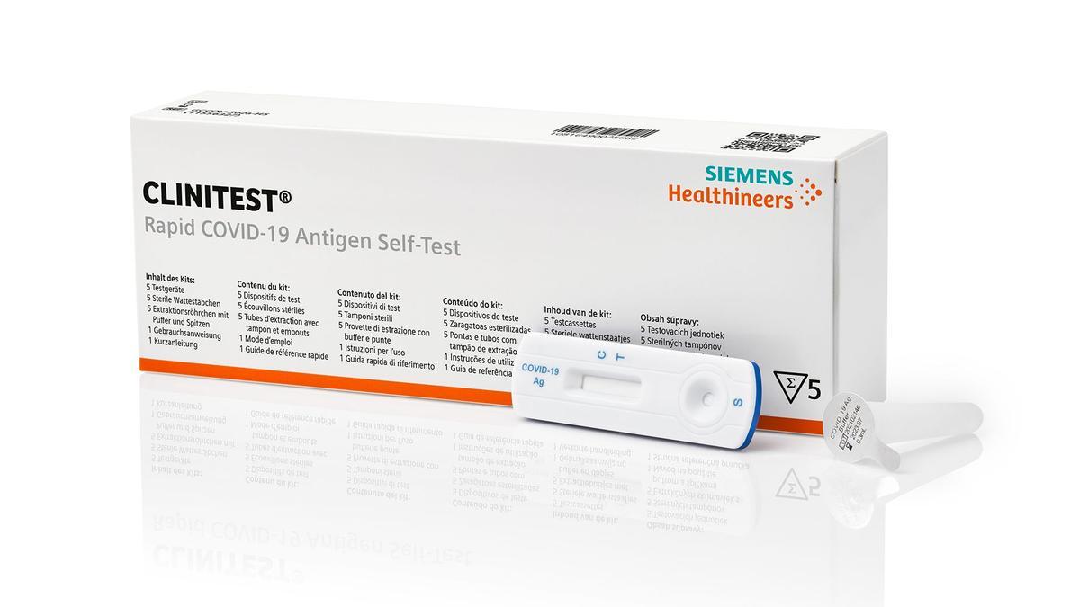 Clinitest, el autotest rápido de Siemens.