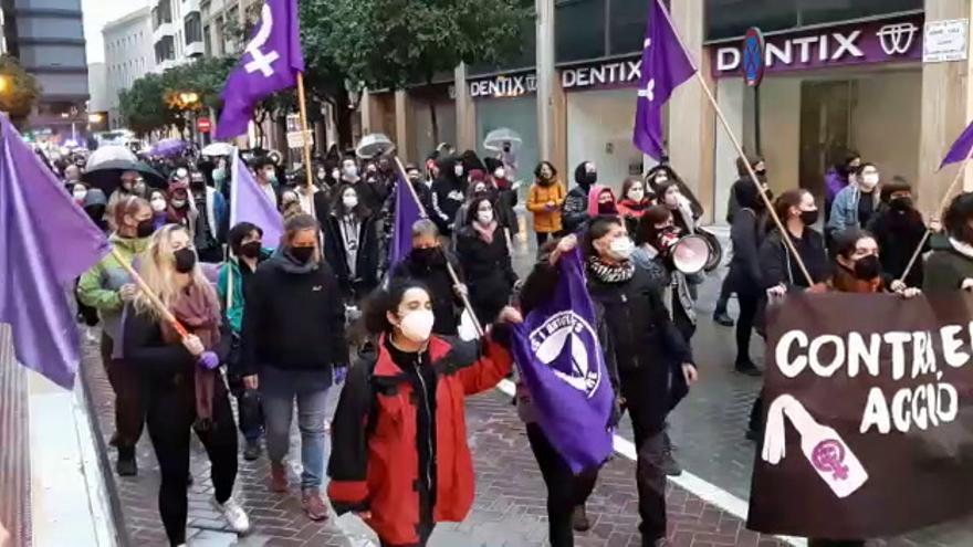 VÍDEO | Concentración por el 8M en Castellón: "Somos guerreras, no somos princesas"