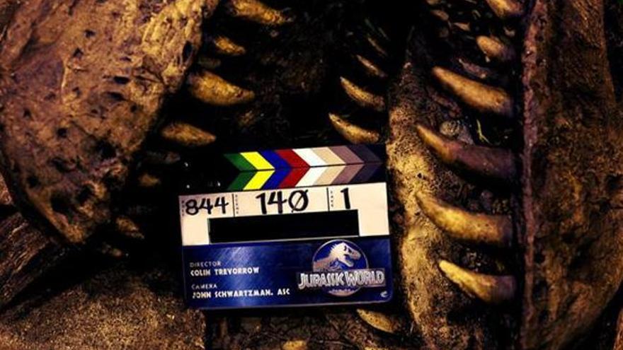 La imagen colgada por el director Colin Trevorrow.