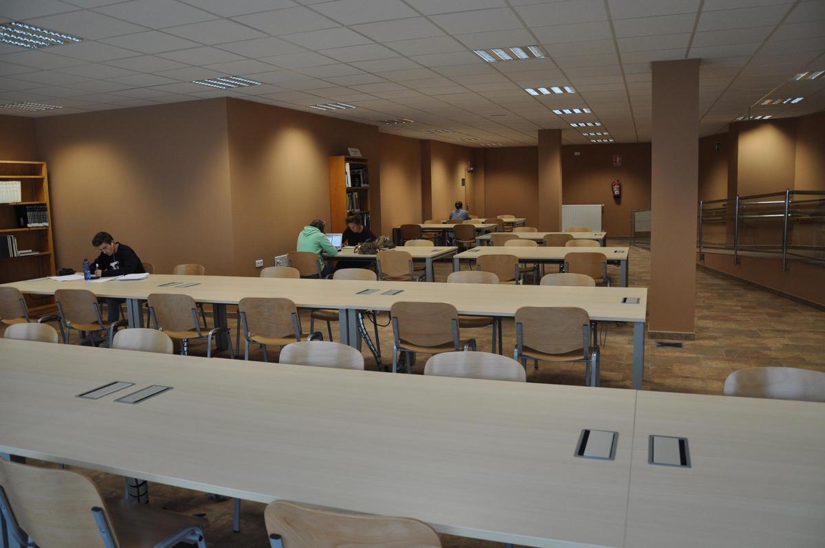 Sala de estudo do Milladoiro