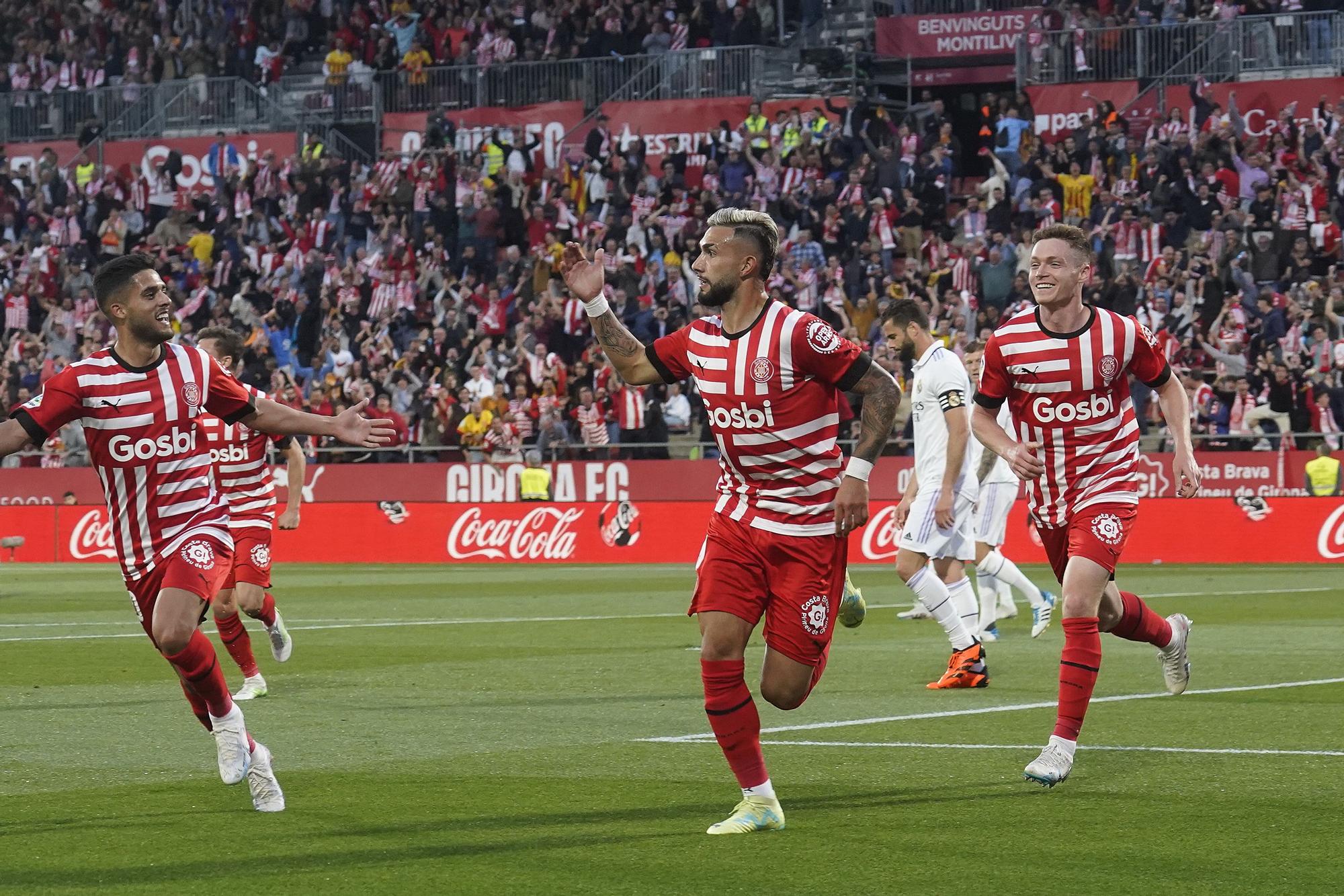 El Girona es cruspeix al Reial Madrid a Montilivi (4-2)