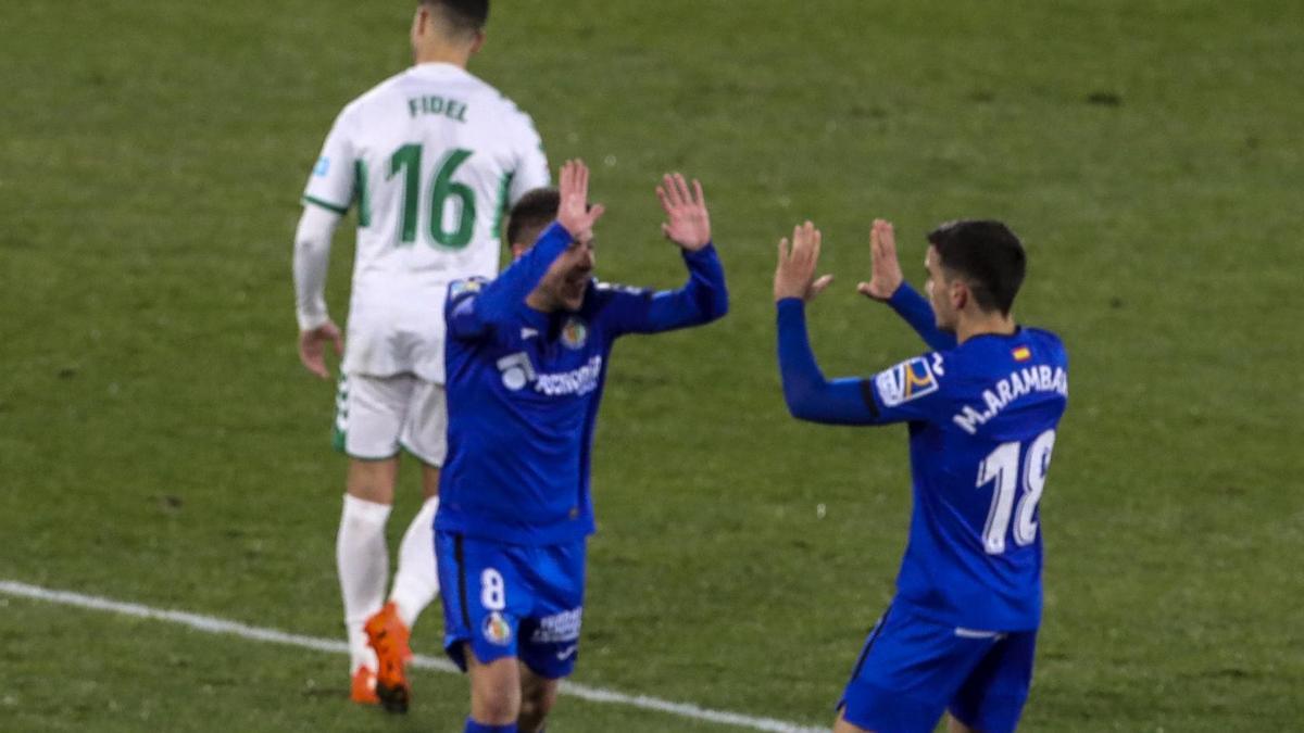 Elche 1 - Getafe 3: El Elche se desangra