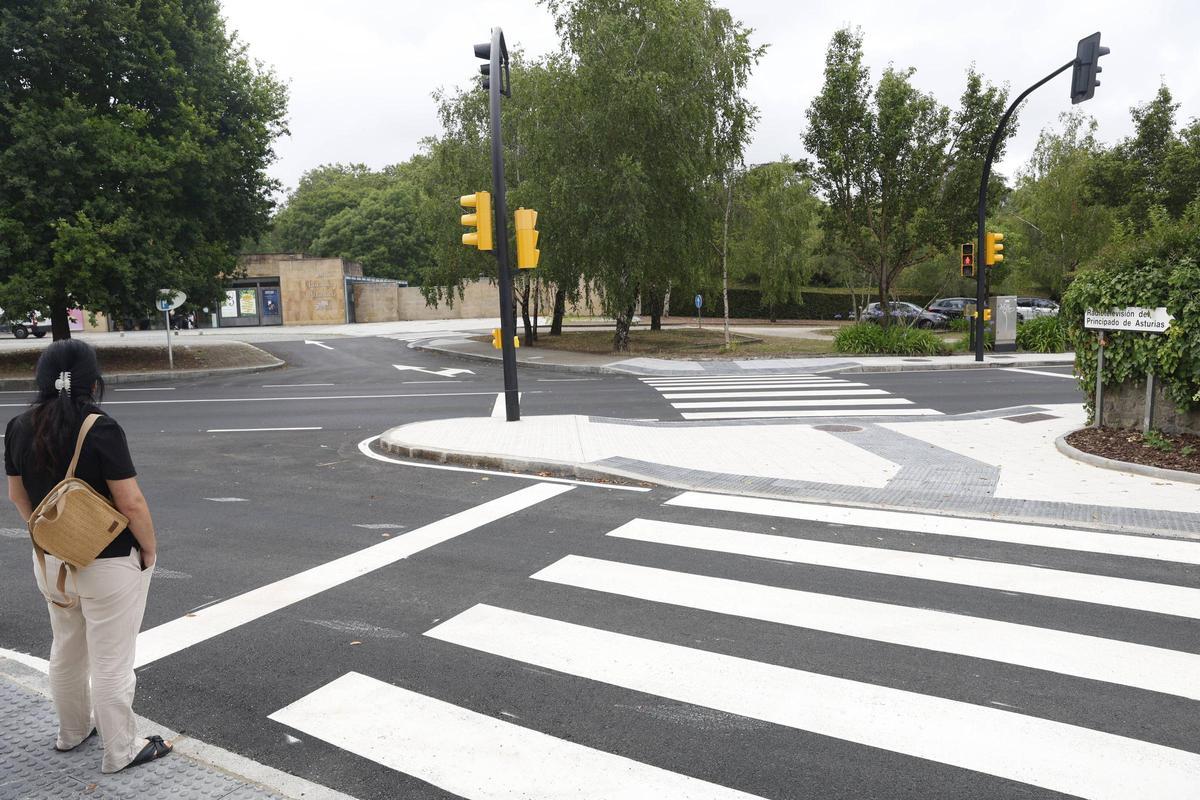 El nuevo itinerariao de acceso al Botánico.