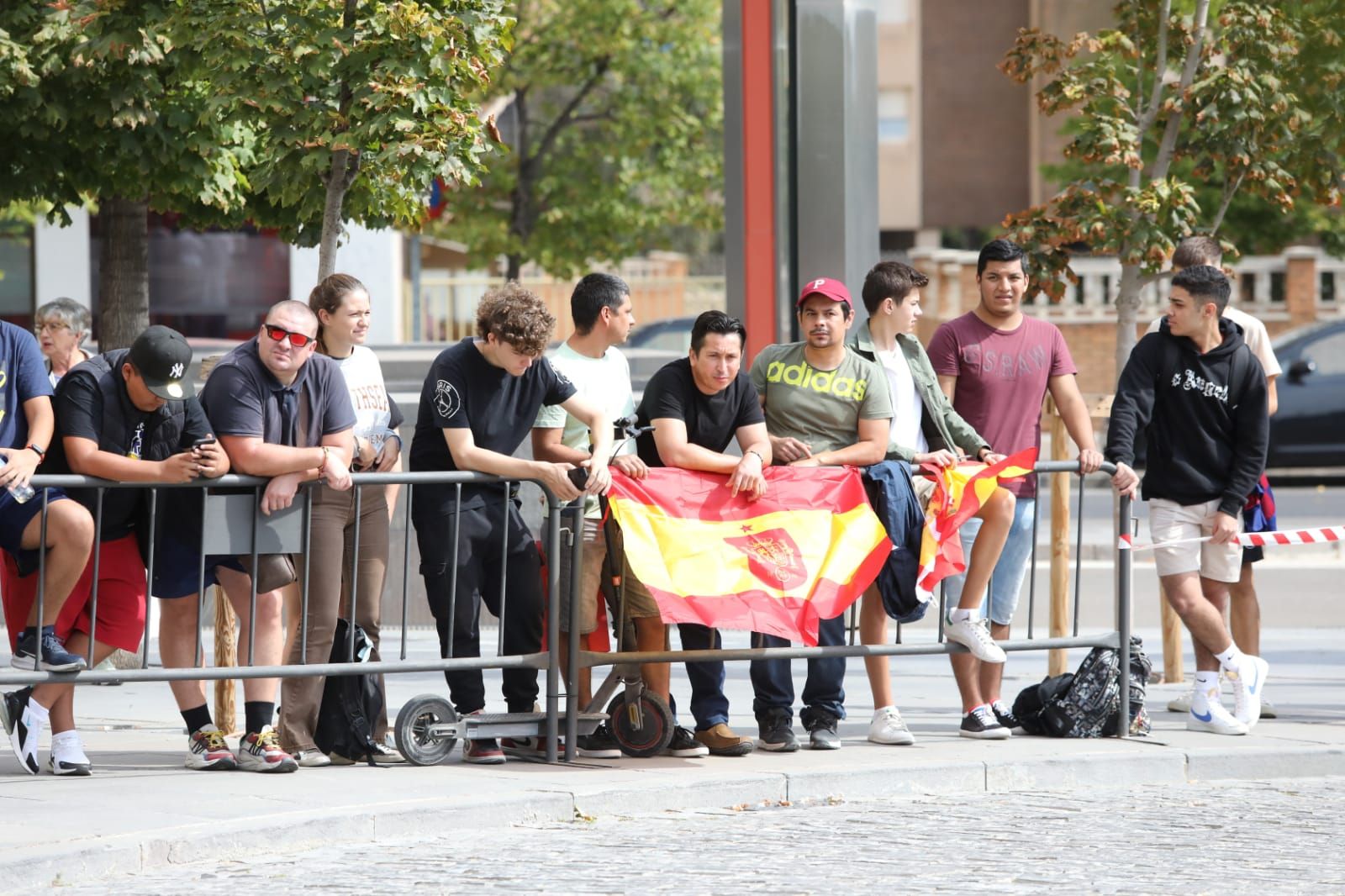 En imágenes | Llegada de la selección española a Zaragoza