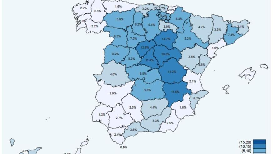 El 3,8% de la población de Castellón tiene anticuerpos frente a la covid-19