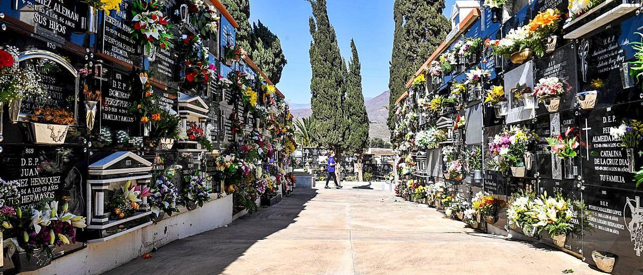 Un millar de herederos tiene que rechazar el legado de sus fallecidos en 2020. En la foto, el cementerio de Sardina del Sur. | | J.C.C.