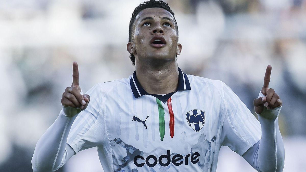 Nelson Deossa, autor de uno de los cuatro goles del Monterrey ante el Urawa Red Diamonds en el Mundial de Clubes.