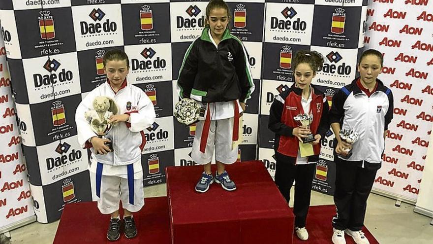 Dos medallas para el karate extremeño en el Campeonato de España en Murcia