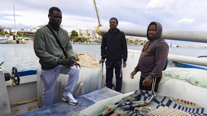 Pescadores de Senegal forman parte de la flota del Puerto de Gandia