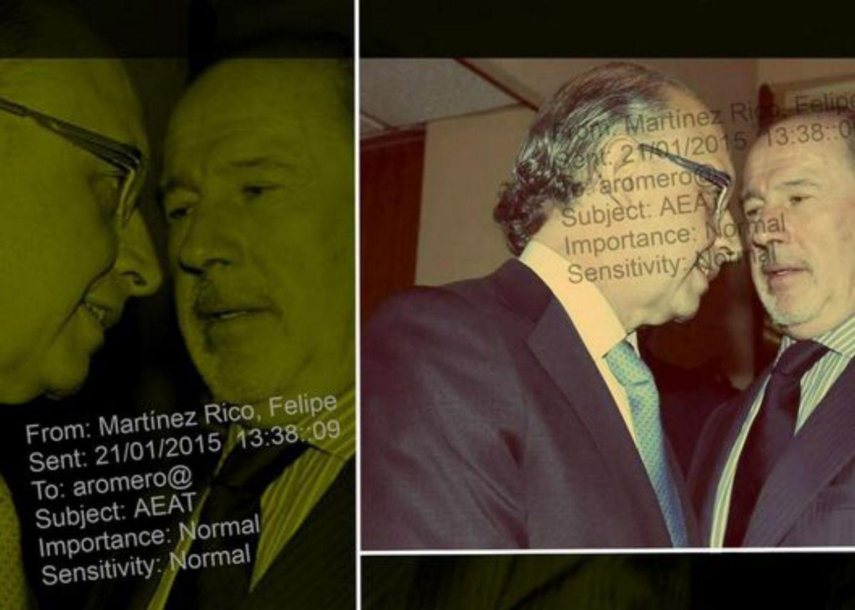 El correu de la cúpula d’Hisenda a l’exministre del PP mesos abans de la detenció de Rato El correu de la cúpula d’Hisenda a l’exministre del PP mesos abans de la detenció de Rato